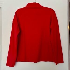 A New Day, Red Mock Neck Sweater, Size S